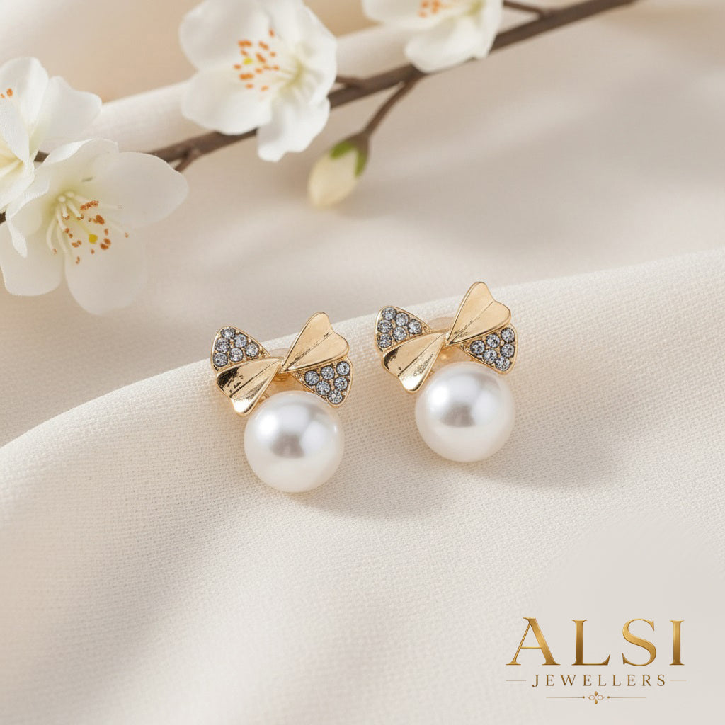 Oxidized Earrings Set - 12 Designer Studs with Gift Box | Alsijewllers