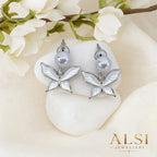 Oxidized Earrings Set - 12 Designer Studs with Gift Box | Alsijewllers