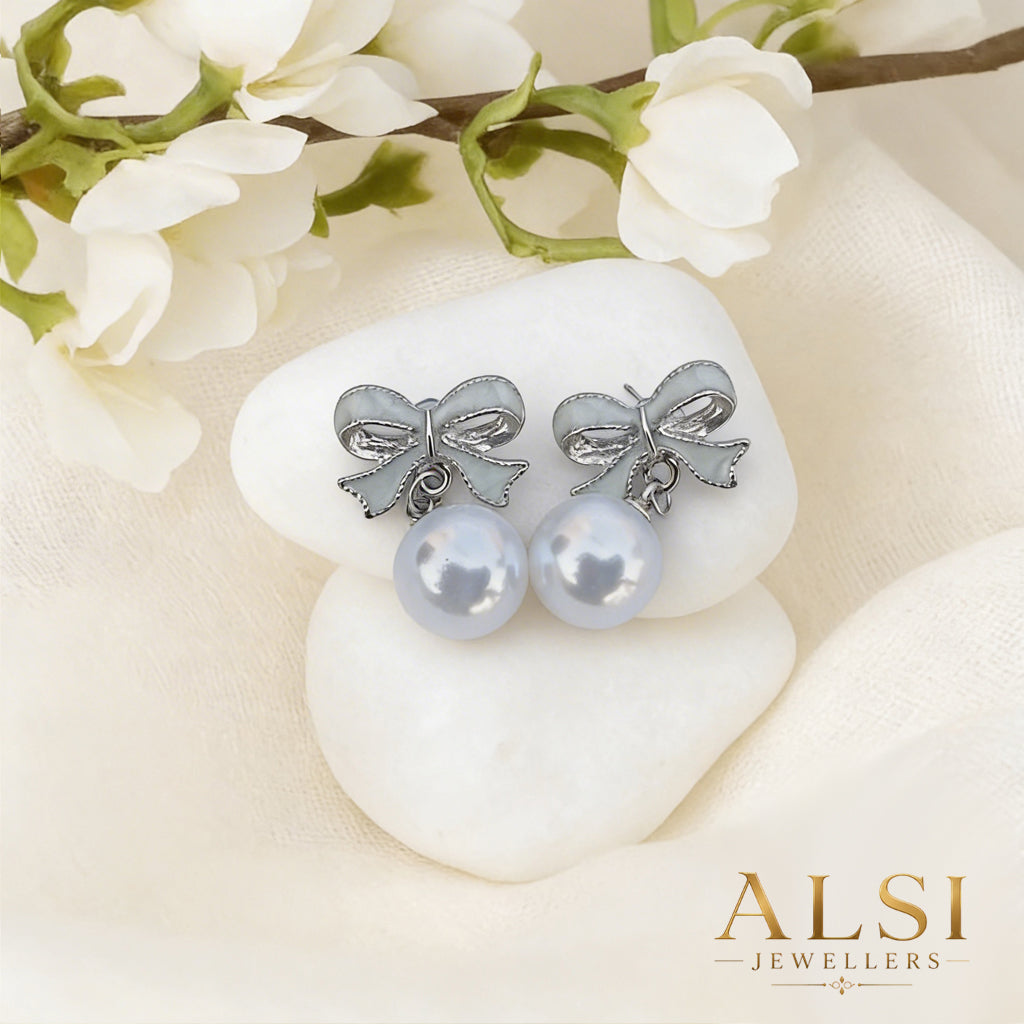Oxidized Earrings Set - 12 Designer Studs with Gift Box | Alsijewllers