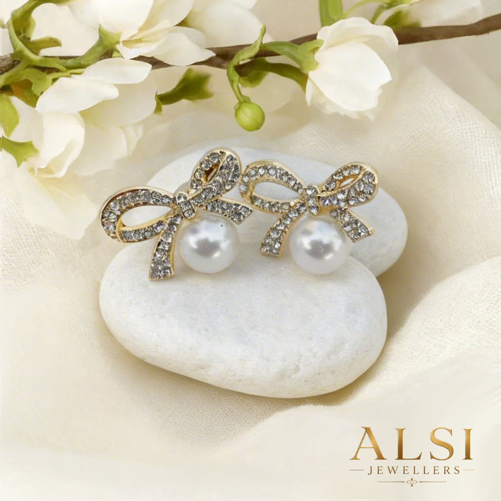 Oxidized Earrings Set - 12 Designer Studs with Gift Box | Alsijewllers